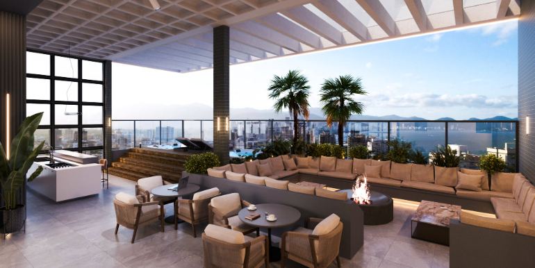 Paisagem 6 do Edifício Aventador Beach Tower localizado em Balneário Perequê, Porto Belo