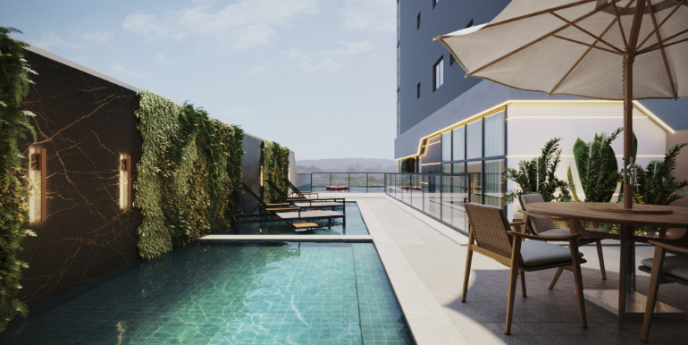 Visual 12 do Ed. Aventador Beach Tower situado em Balneário Perequê, Porto Belo