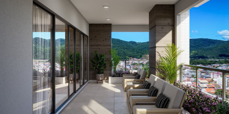 Paisagem 6 do Edifício Axplenium localizado em Balneário Perequê, Porto Belo