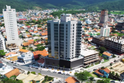 Fachada do Edifício Beach House - Balneário Perequê, Porto Belo