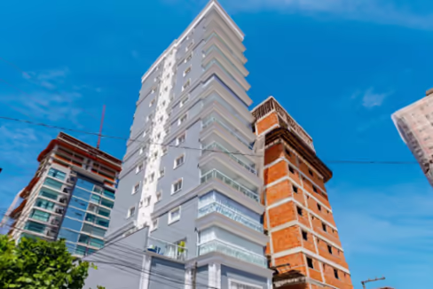 Fachada do Edifício Bianco - Balneário Perequê, Porto Belo