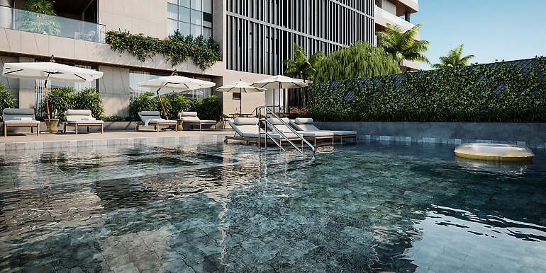 Cenário 9 do Edifício Blue Forest localizado em Balneário Perequê, Porto Belo
