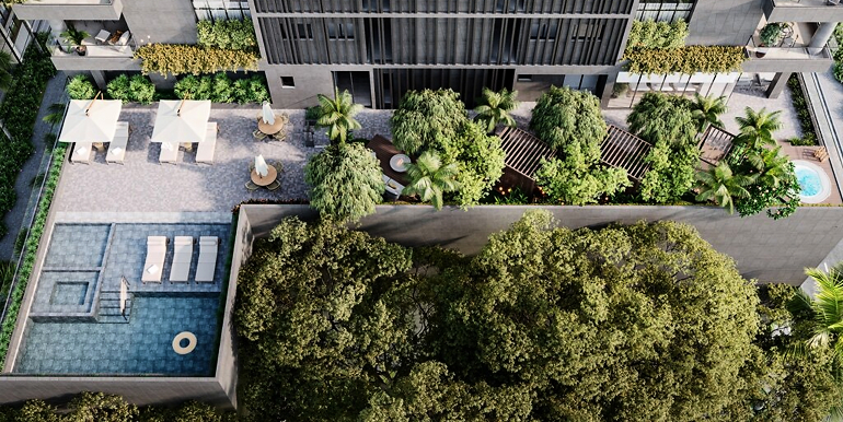 Vista 4 do Ed. Blue Forest situado em Balneário Perequê, Porto Belo