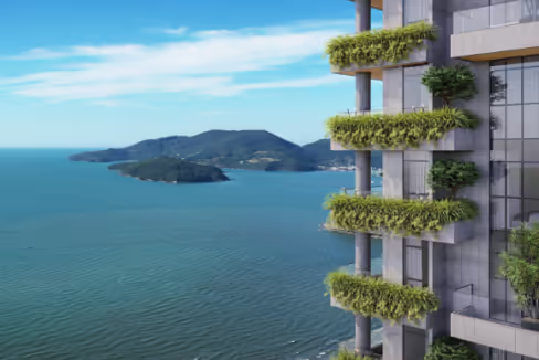 Fachada do Edifício Blue Forest - Balneário Perequê, Porto Belo