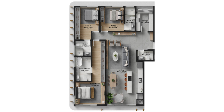 Moldura 16 do empreendimento