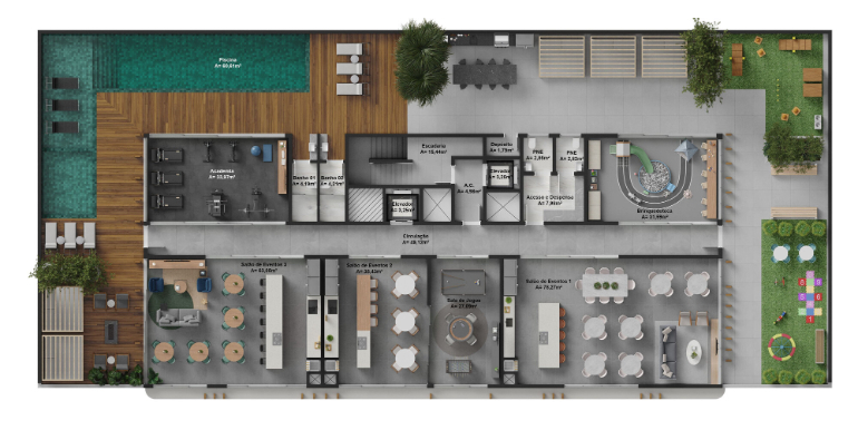 Painel 19 do empreendimento