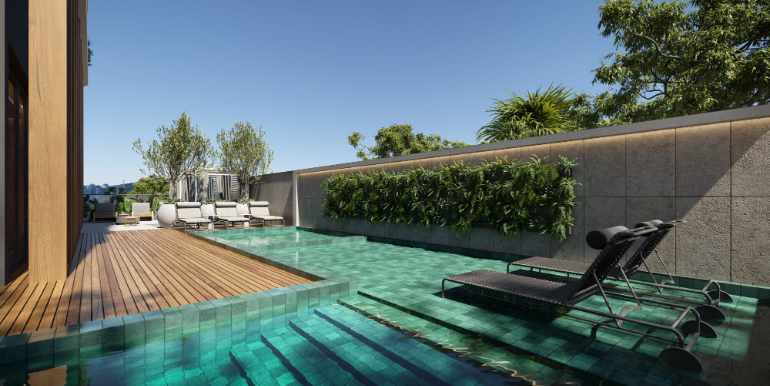 Panorama 8 do Ed. Bris situado em Balneário Perequê, Porto Belo