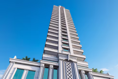 Fachada do Edifício Celebration Village - Balneário Perequê, Porto Belo