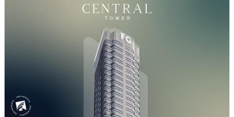 Fachada do Edifício Central Tower em Balneário Camboriú, SC