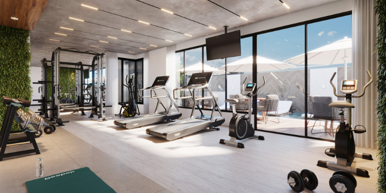 Panorama 8 do Ed. Copacabana situado em Balneário Perequê, Porto Belo