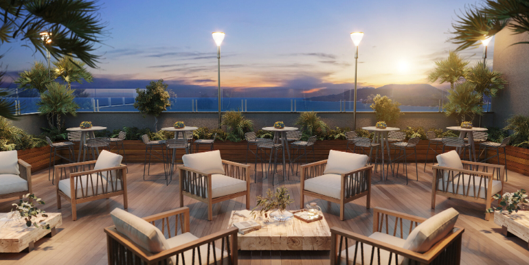 Vista 4 do Ed. Copacabana situado em Balneário Perequê, Porto Belo