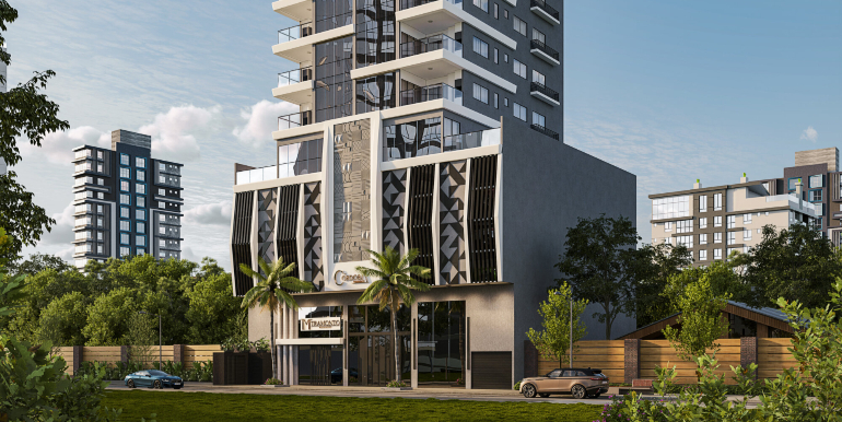 Vista 4 do Ed. Córdoba situado em Balneário Perequê, Porto Belo