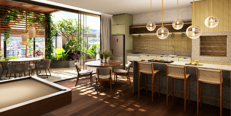 Vistalização 14 do Edifício Due Fiori em Balneário Perequê, Porto Belo