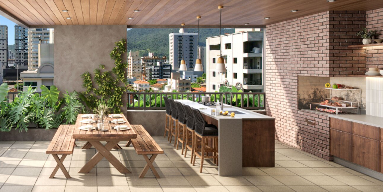 Representação 20 do  Due Fiori em Balneário Perequê, Porto Belo