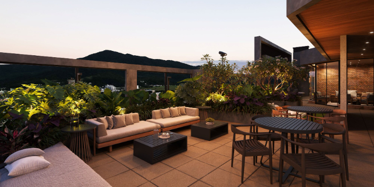 Cenário 9 do Edifício Due Fiori localizado em Balneário Perequê, Porto Belo