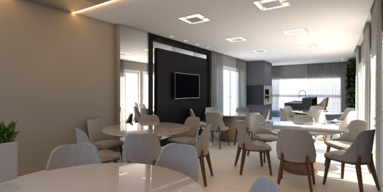 Panorama 8 do Ed. Excellence situado em Balneário Perequê, Porto Belo