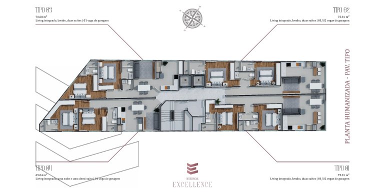 Projeção 15 da propriedade