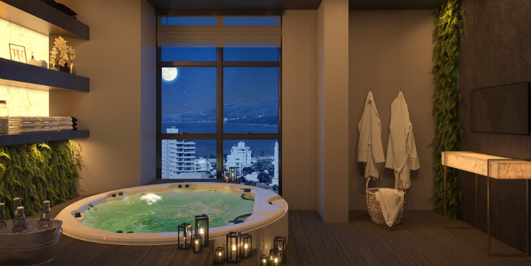 Cenário 9 do Edifício Fa Bene localizado em Balneário Perequê, Porto Belo