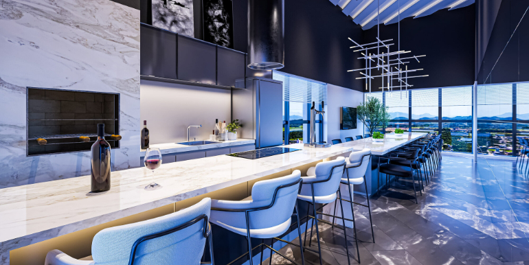 Panorama 8 do Ed. Flow situado em Balneário Perequê, Porto Belo