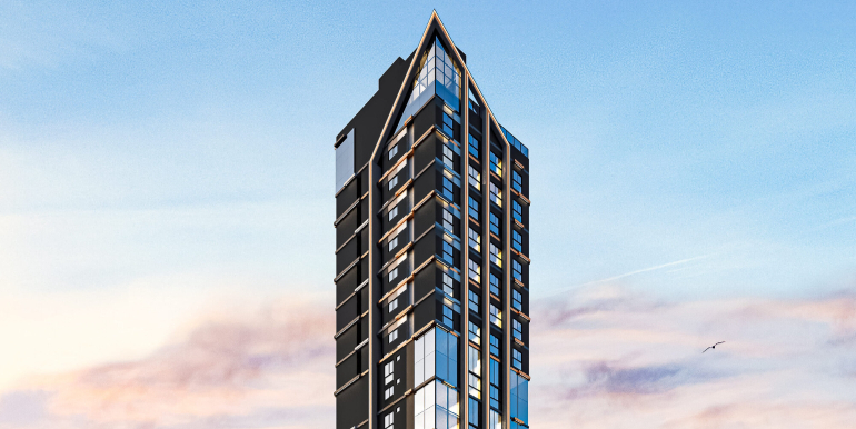 Fachada do Edifício Flow em Porto Belo, SC