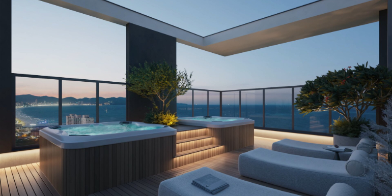 Paisagem 6 do Edifício Gran Paradiso localizado em Balneário Perequê, Porto Belo