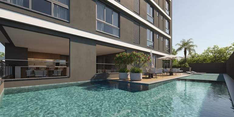 Panorama 8 do Ed. Gran Paradiso situado em Balneário Perequê, Porto Belo