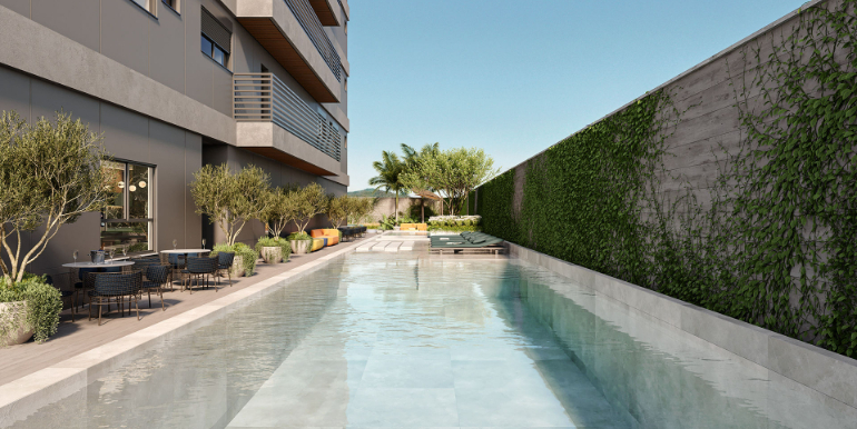 Panorama 8 do Ed. Hera situado em Balneário Perequê, Porto Belo