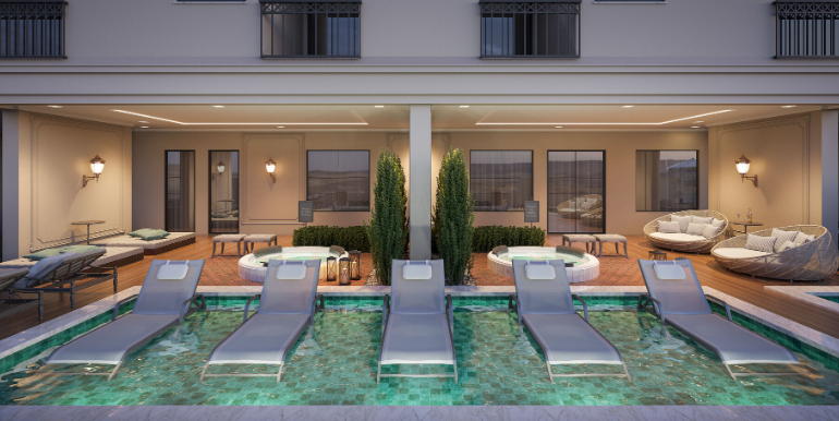 Cenário 9 do Edifício Jardins de Versalhes localizado em Balneário Perequê, Porto Belo