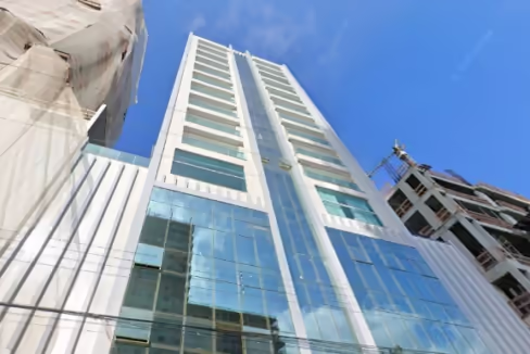 Fachada do Edifício La Nouba - Balneário Perequê, Porto Belo