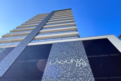 Fachada do Edifício Laguna - Balneário Perequê, Porto Belo