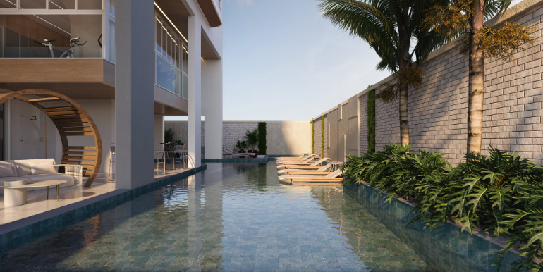 Panorama 8 do Ed. Lar situado em Balneário Perequê, Porto Belo