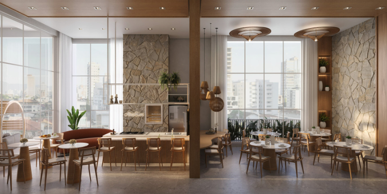 Visual 12 do Ed. Lar situado em Balneário Perequê, Porto Belo