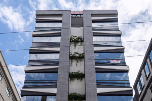 Fachada do Edifício Leblon - Balneário Perequê, Porto Belo