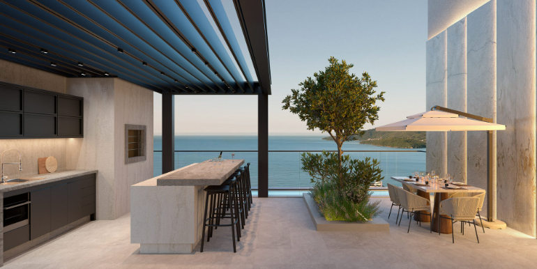 Gravura 11 do Edifício Majestic View - Balneário Perequê, Porto Belo