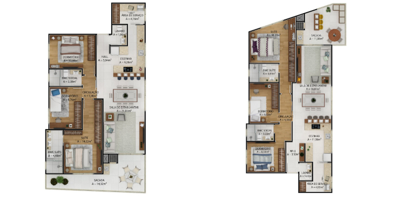 Vistalização 34 do empreendimento