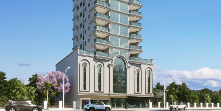 Vista 4 do Ed. Mont Blanc situado em Balneário Perequê, Porto Belo