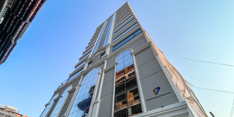 Fachada do Edifício Monte Hermon em Porto Belo, SC