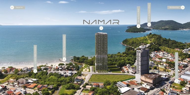 Vista 4 do Ed. Namar situado em Balneário Perequê, Porto Belo