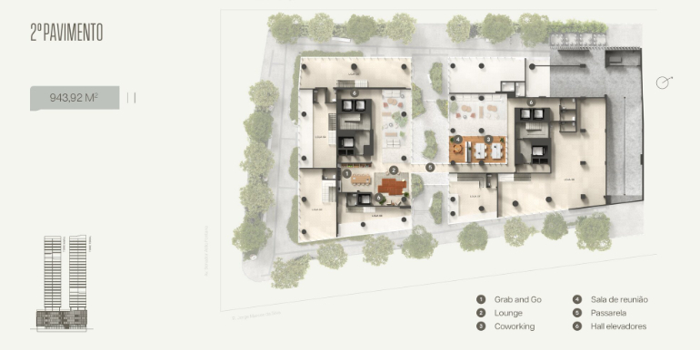 Representação 40 do empreendimento