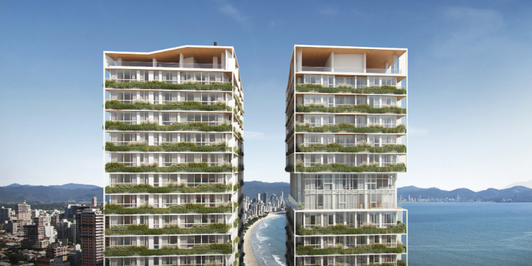 Panorama 8 do Ed. Namar situado em Balneário Perequê, Porto Belo