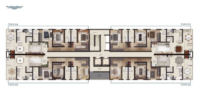 Moldura 16 do empreendimento