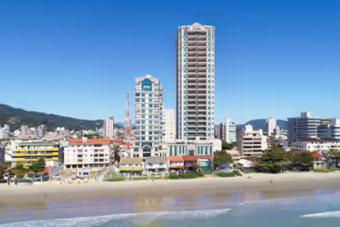 Fachada do Edifício Palais Royal - Balneário Perequê, Porto Belo