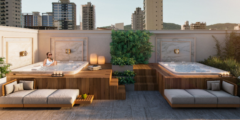 Paisagem 6 do Edifício Passione localizado em Balneário Perequê, Porto Belo