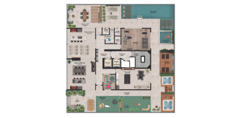 Silhueta 18 da propriedade