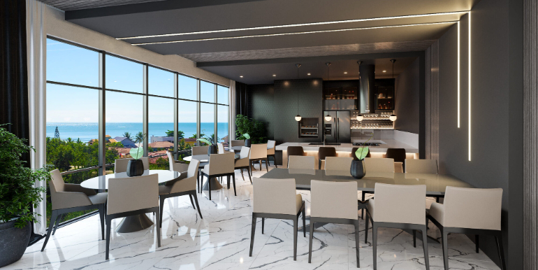 Panorama 8 do Ed. Pier Monte Carlo situado em Balneário Perequê, Porto Belo