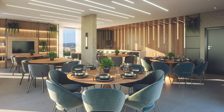 Cenário 9 do Edifício Pier Village localizado em Balneário Perequê, Porto Belo