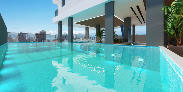 Panorama 8 do Ed. Porto do Sol situado em Balneário Perequê, Porto Belo