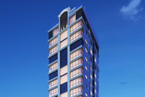 Fachada do Edifício Prima Torre - Balneário Perequê, Porto Belo