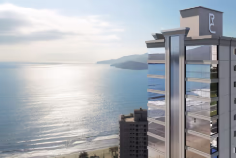 Fachada do Edifício Privilège - Balneário Perequê, Porto Belo