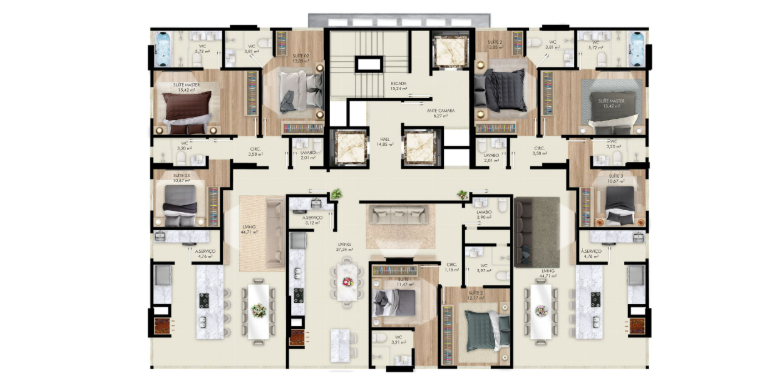 Silhueta 18 da propriedade